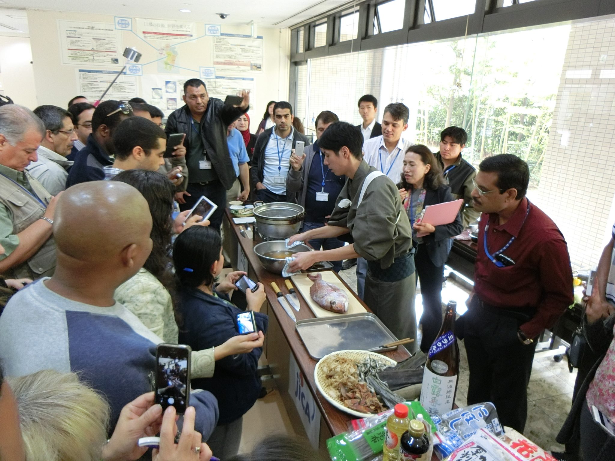 【掲載】NHK北九州ニュース 「海外研修員が日本食学ぶ」
